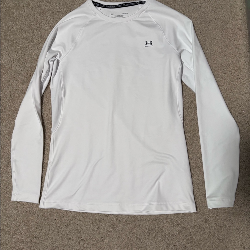 Under Armour Women's Long Sleeve Tee - Classic White